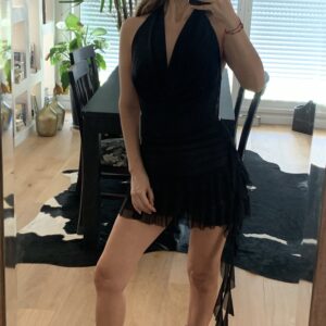 Dress tul volado