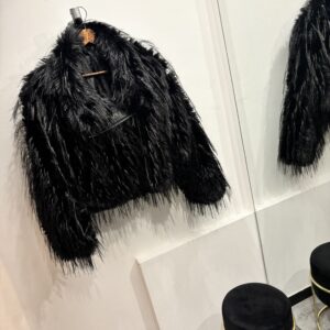 Chaqueta piel y flecos